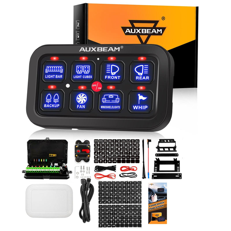 Load image into Gallery viewer, Single Series 6/8 Gang LED Switch Panel,Off Road Light Controller
