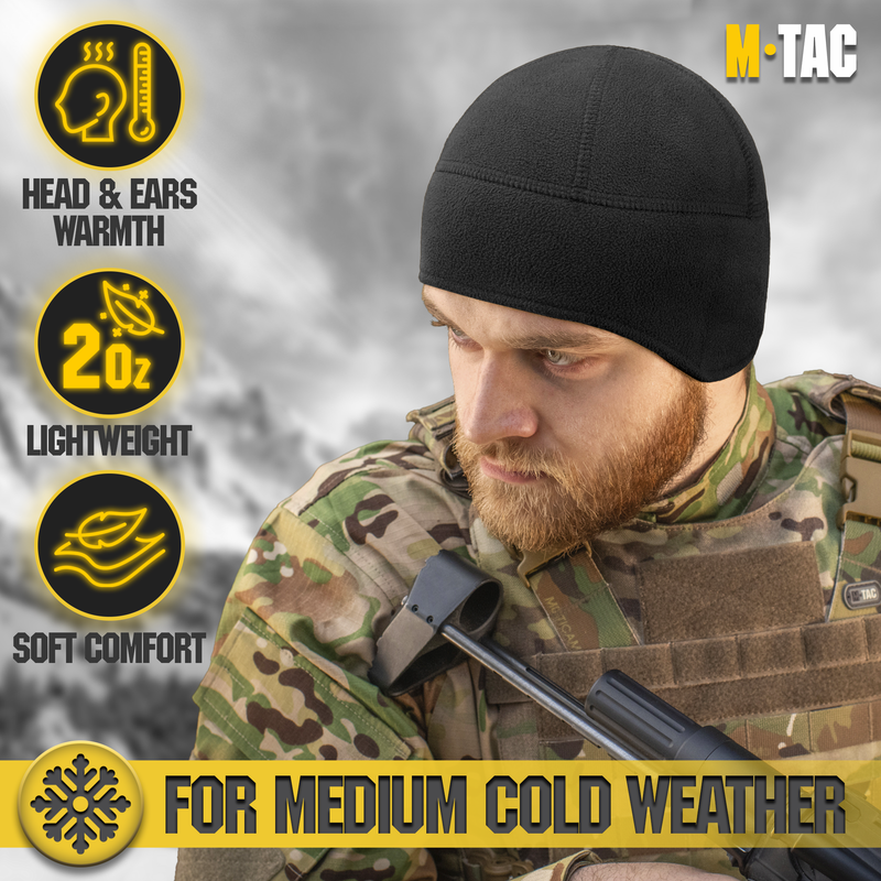 Load image into Gallery viewer, M-Tac Tactical Earflaps Beanie (270 g/m2)
