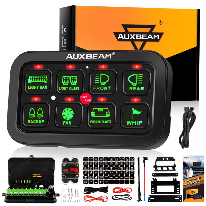 Load image into Gallery viewer, Single Series 6/8 Gang LED Switch Panel,Off Road Light Controller
