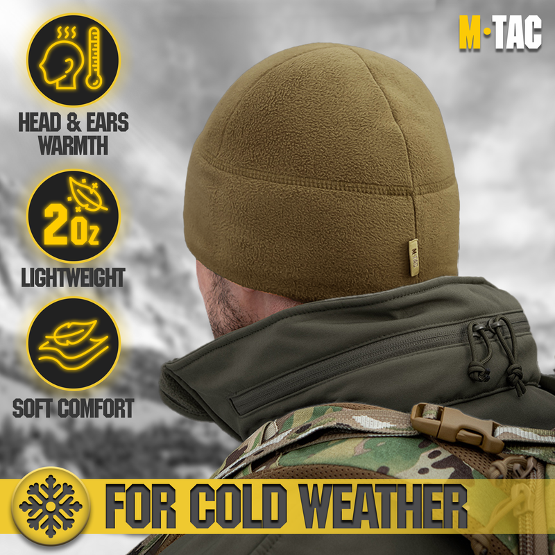 Load image into Gallery viewer, M-Tac Elite Fleece Watch Cap with Slimtex (250 g/m2)
