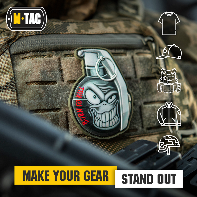 Load image into Gallery viewer, M-Tac M67 Grenade 3D PVC Patch
