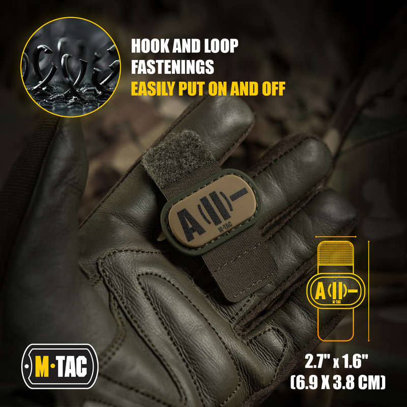 Load image into Gallery viewer, M-Tac Molle Medical Patch Blood Group
