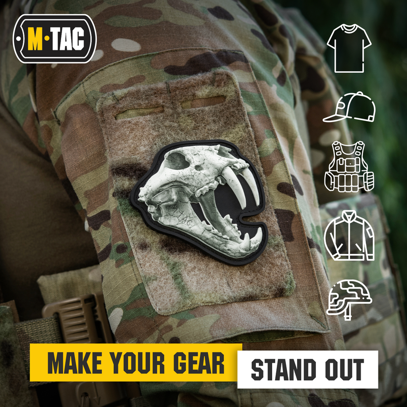 Load image into Gallery viewer, M-Tac Morale Patch Old Tiger PVC
