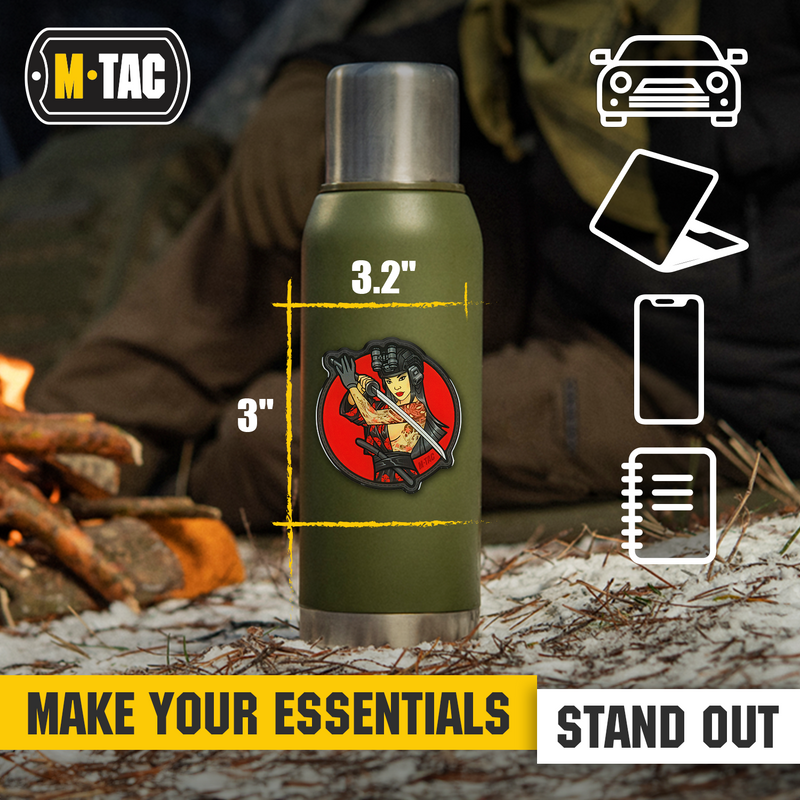 Load image into Gallery viewer, M-Tac Morale Sticker Tactical Girl
