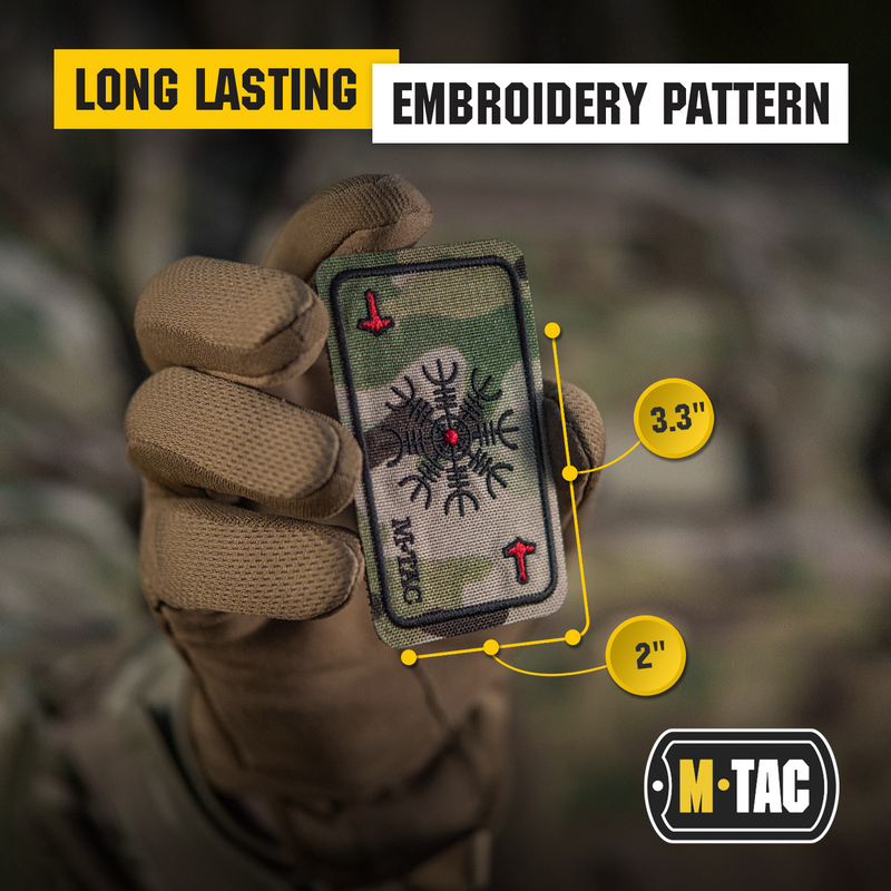 Load image into Gallery viewer, M-Tac Helm of Awe Embroidered Patch
