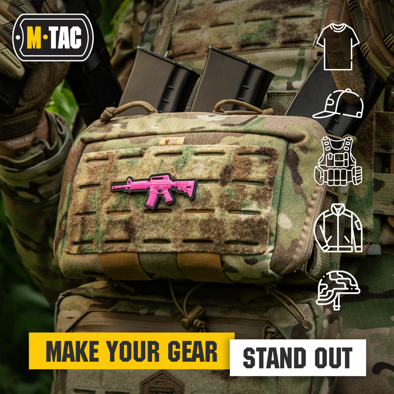 Load image into Gallery viewer, M-Tac Patch M4A1 3D PVC
