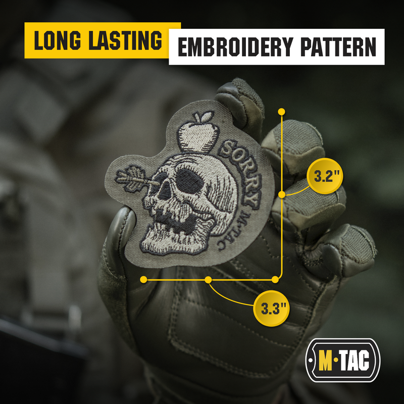 Load image into Gallery viewer, M-Tac “SORRY” Embroidered Morale Patch

