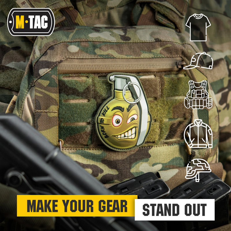 Load image into Gallery viewer, M-Tac M67 Grenade 3D PVC Patch
