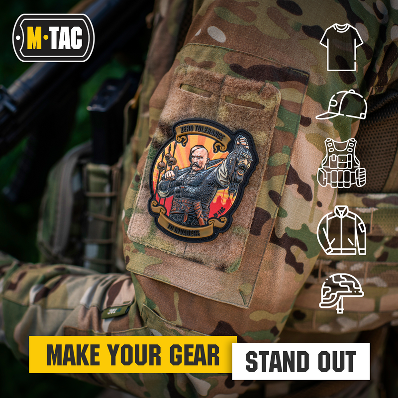 Load image into Gallery viewer, M-Tac Morale Patch Zero Tolerance PVC
