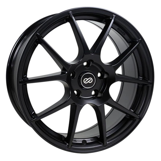 Enkei YS5 16x7 5x114.3 38mm Offset 72.6mm Bore Black Wheel