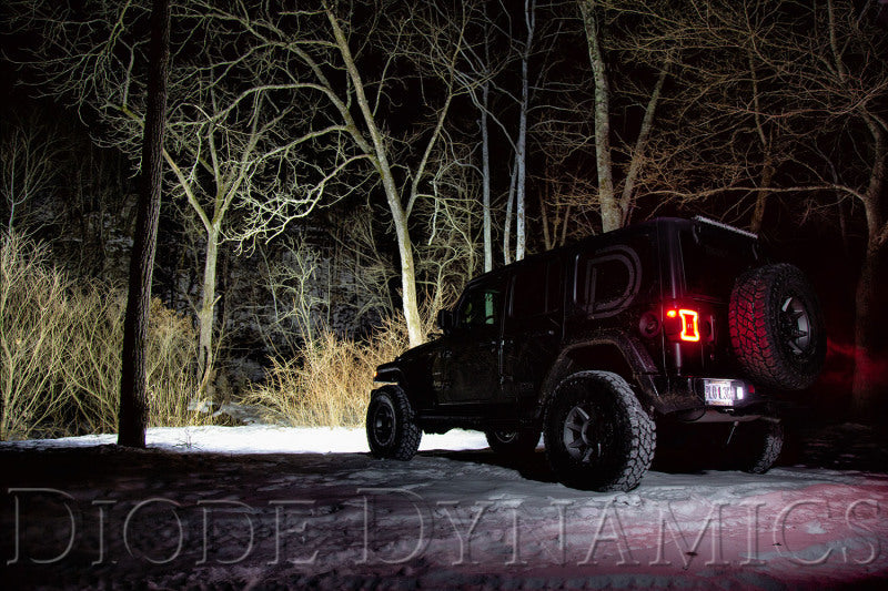 Load image into Gallery viewer, Diode Dynamics 18-21 Jeep JL Wrangler/Gladiator SS30 Bumper Bracket Kit - Amber Driving Dual
