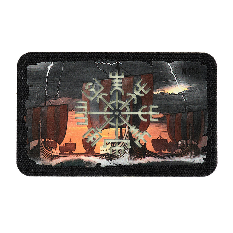 Load image into Gallery viewer, M-Tac Patch Vegvisir/Drakkar Rectangular (3 inches)
