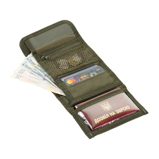 M-Tac Wallet With Patch Panel Gen.II Elite