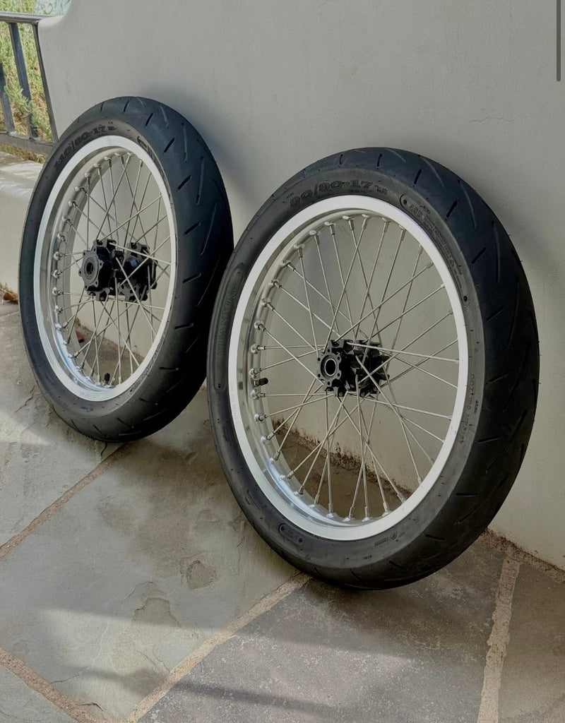 Load image into Gallery viewer, Surge Racing Supermoto Wheel Set – Surron LBX / E-Ride Pro SS 2.0
