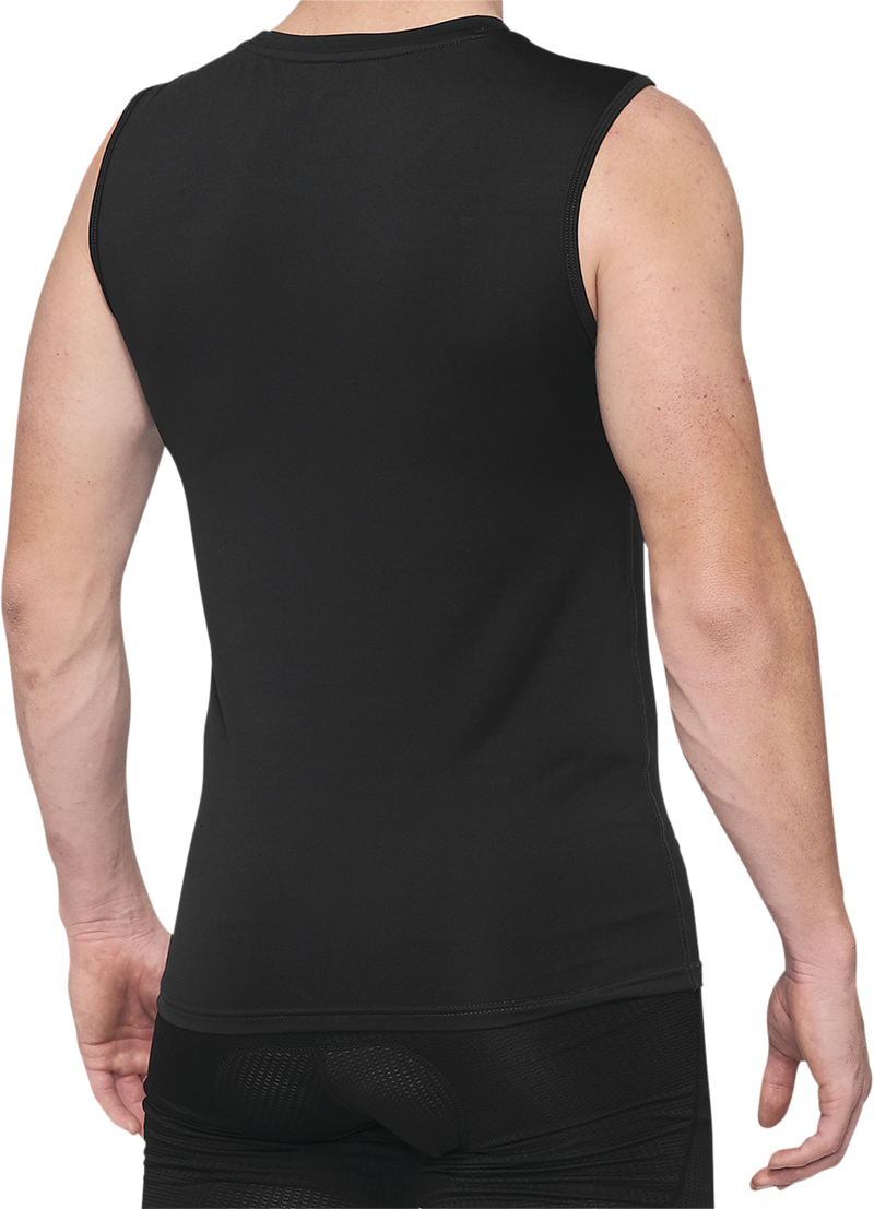 Load image into Gallery viewer, 100% Basecamp Sleeveless Shirt - Black - Large 40046-00002
