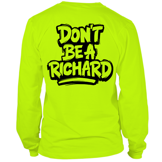 Richard - Long Sleeve Safety Yellow Hi-Vis T-Shirt