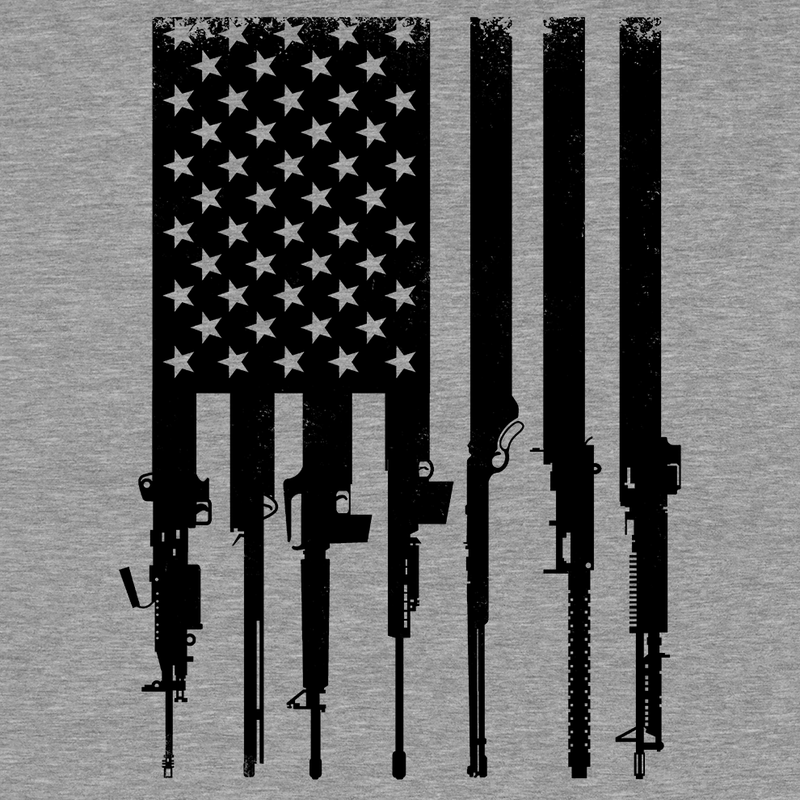 Load image into Gallery viewer, Rifle Flag - Safety Yellow T-Shirt
