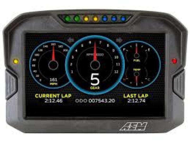 Load image into Gallery viewer, AEM Electronics Digital Dash, CD-7LG, Carbon Housing, Data Logging, GPS, CAN Bus, Kit
