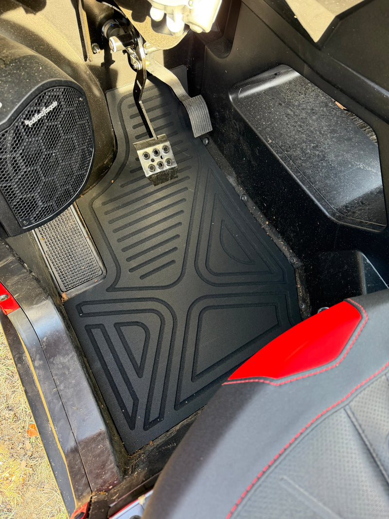 Load image into Gallery viewer, Polaris General 1000 HD 9mm Rubber Mats (2019 - current)
