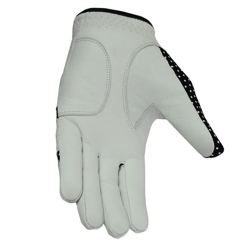 Load image into Gallery viewer, New Women Golf Gloves Cabretta Leather White Black
