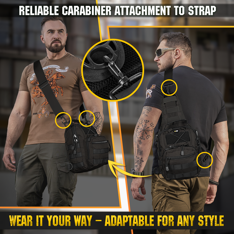 Load image into Gallery viewer, M-Tac Urban Line City Patrol Carabiner Bag
