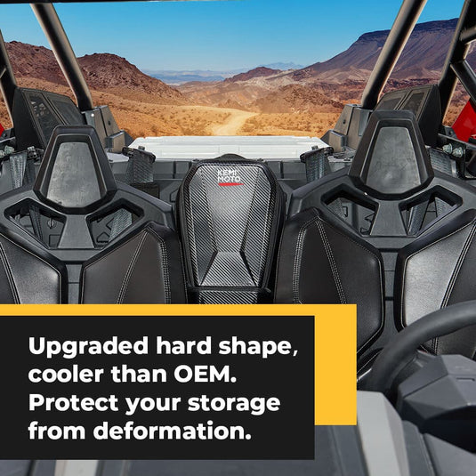 Front Lower Door Inserts & Center Storage Bag For Can-Am Maverick X3
