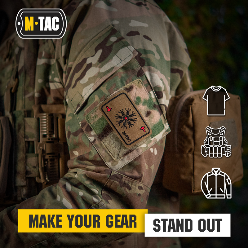 Load image into Gallery viewer, M-Tac Helm of Awe Embroidered Patch
