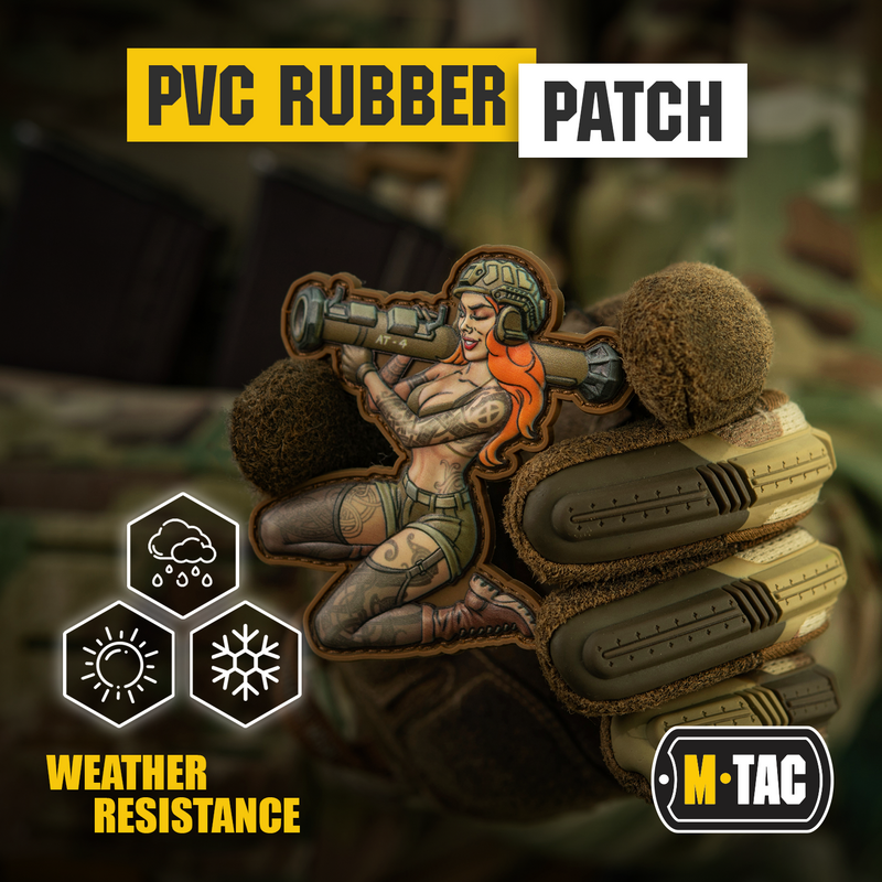 Load image into Gallery viewer, M-Tac Morale Patch Tactical Girl

