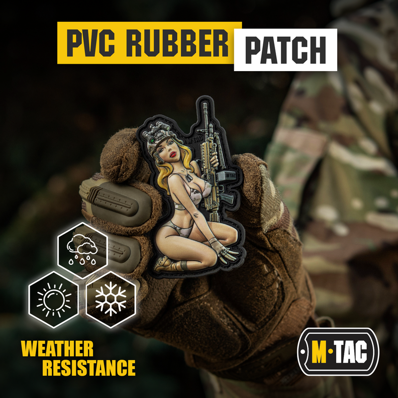 Load image into Gallery viewer, M-Tac Morale Patch Tactical Girl

