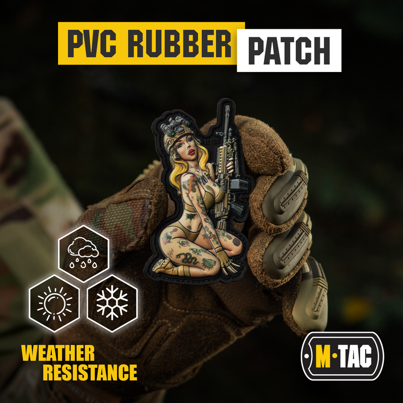 Load image into Gallery viewer, M-Tac Morale Patch Tactical Girl
