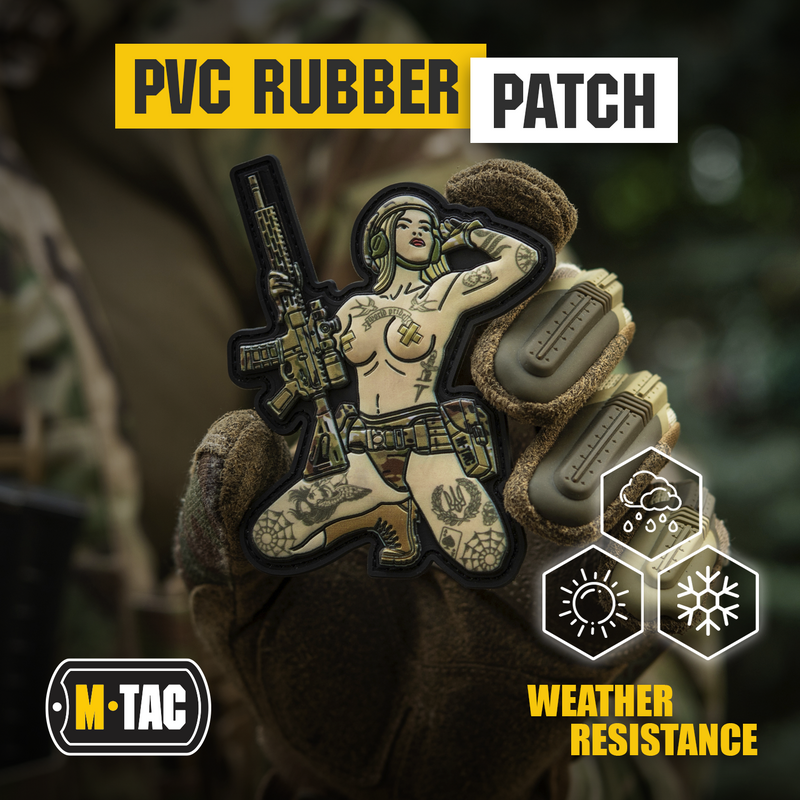 Load image into Gallery viewer, M-Tac Morale Patch Tactical Girl
