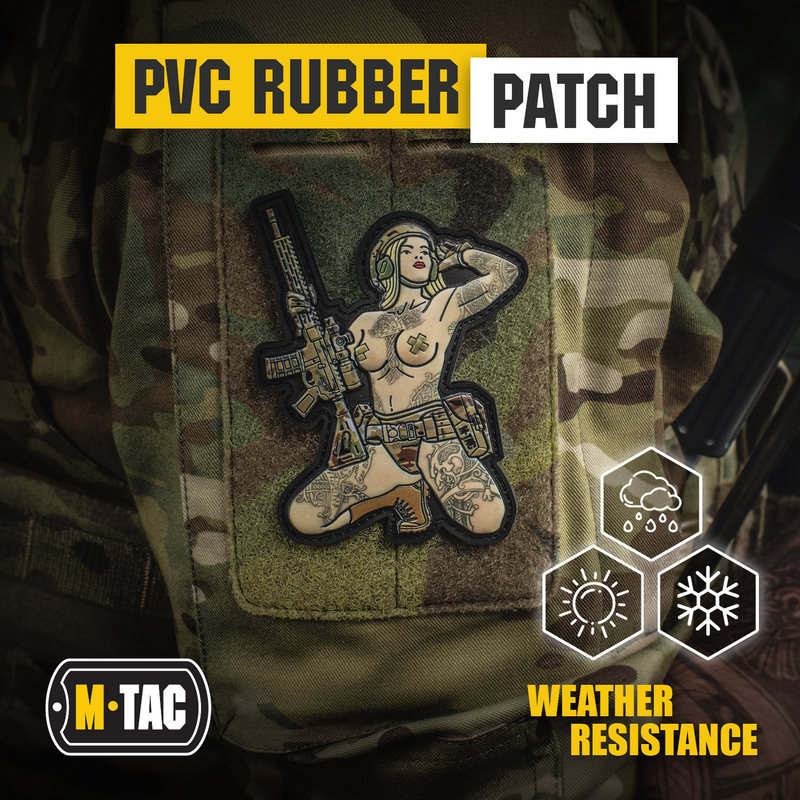 Load image into Gallery viewer, M-Tac Morale Patch Tactical Girl
