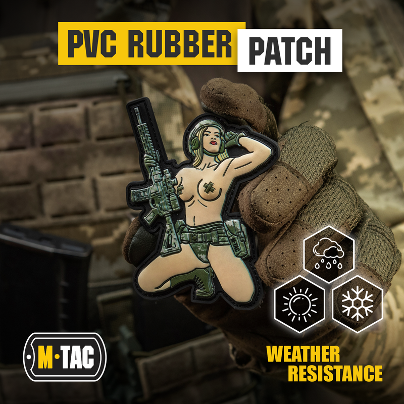 Load image into Gallery viewer, M-Tac Morale Patch Tactical Girl
