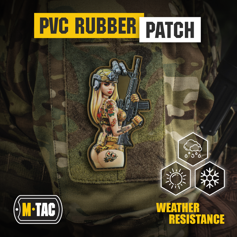 Load image into Gallery viewer, M-Tac Morale Patch Tactical Girl
