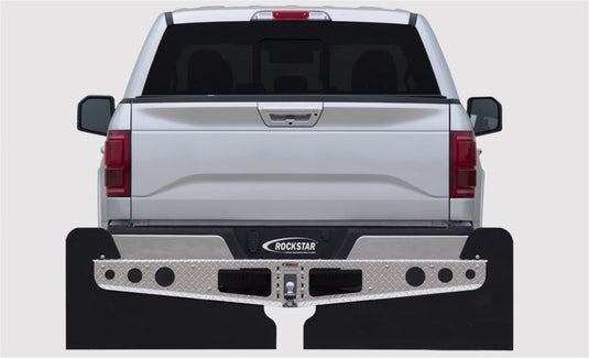 Access Rockstar 2XL 2020+ Chevrolet/GMC 2500/3500 Diamond Plte Trim Fit Rubber Hitch Mount Mud Flaps A10201222