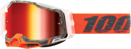 100% Racecraft 2 Goggles - Schrute - Red Mirror 50010-00014
