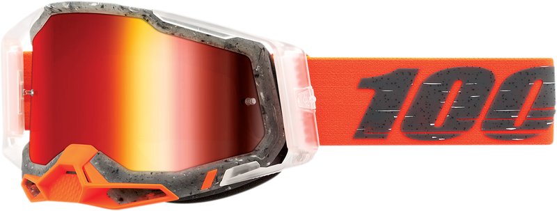 Load image into Gallery viewer, 100% Racecraft 2 Goggles - Schrute - Red Mirror 50010-00014
