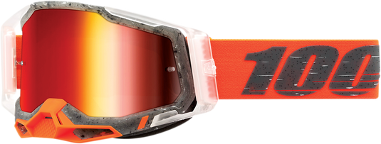 100% Racecraft 2 Goggles - Schrute - Red Mirror 50010-00014