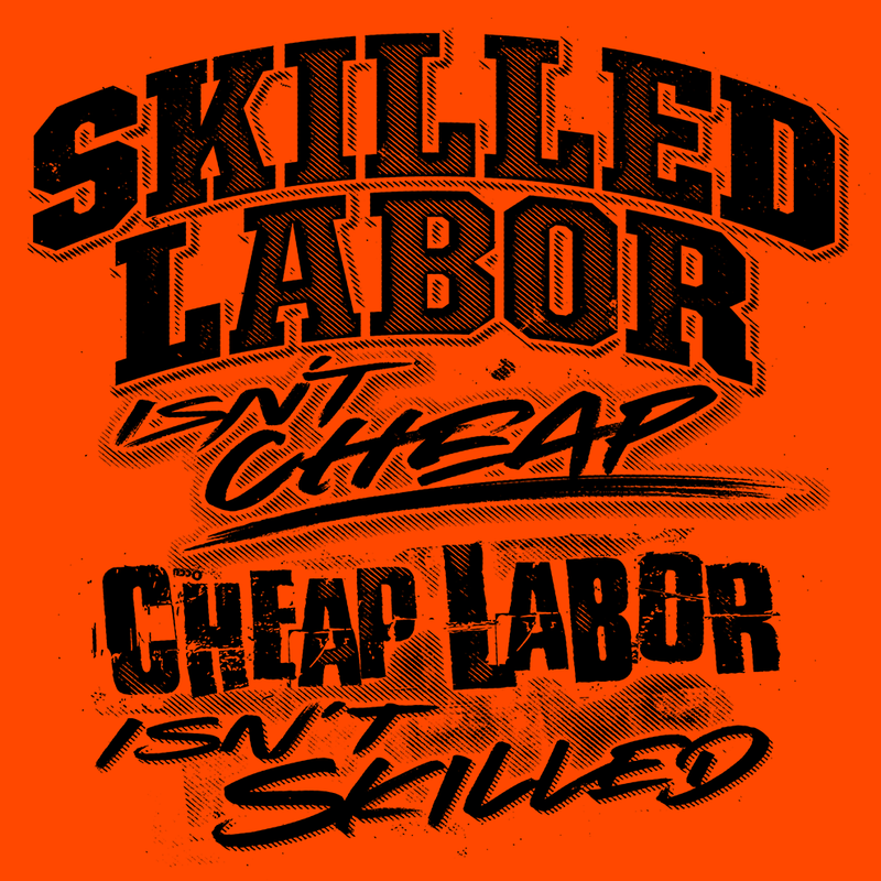 Load image into Gallery viewer, Skilled Labor - Safety Yellow T-Shirt
