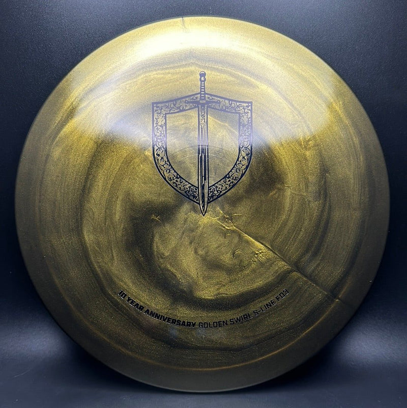 Load image into Gallery viewer, Golden Swirly S-Line FD3 - 10 Year Anniversary
