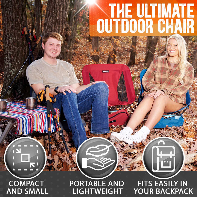Load image into Gallery viewer, Pike Trail Ultralight Compact Outdoor Camping Tailgate Festival Beach Chair
