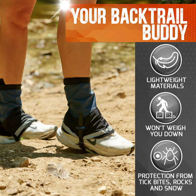 Load image into Gallery viewer, Pike Trail Mid Length Gaiters Small/Medium Adjustable Fit
