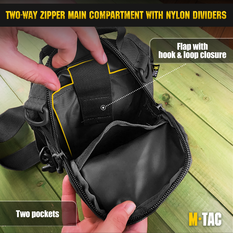 Load image into Gallery viewer, M-Tac Urban Line City Patrol Carabiner Bag
