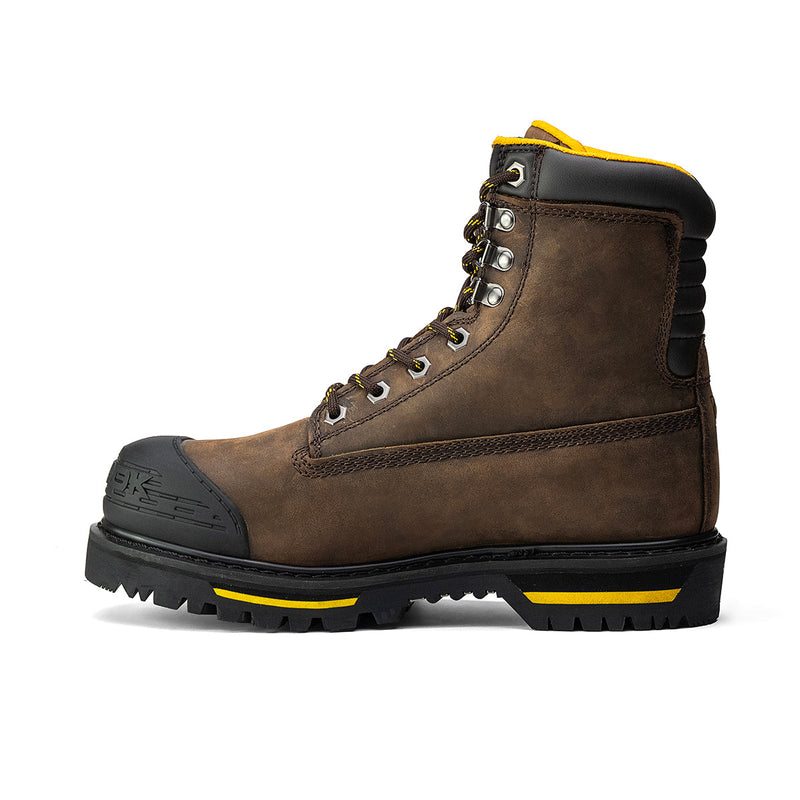 Load image into Gallery viewer, Tarantula 8" Steel Toe Men's Work Boot - Brown
