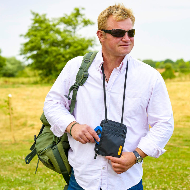 Load image into Gallery viewer, Slim Minimalist Design Travel Neck Wallet

