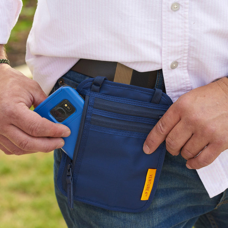 Load image into Gallery viewer, Slim Minimalist Design Travel Neck Wallet
