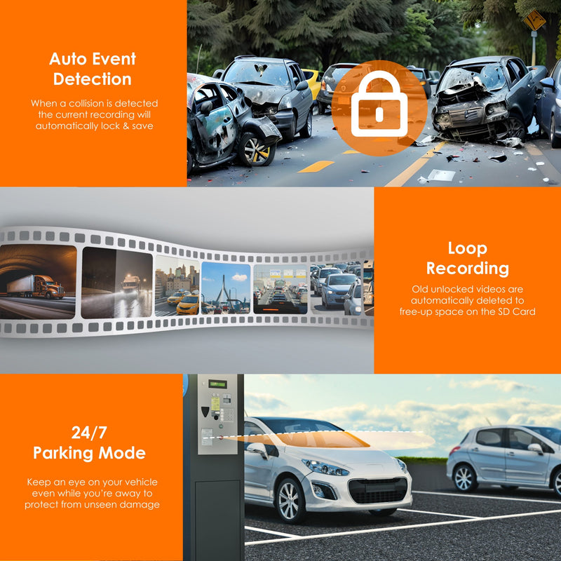 Load image into Gallery viewer, RexingUSA M2 MAX – 2-Channel Mirror Dash Cam w/ 12” IPS Touch Screen, 4K + 1080p, Wi-Fi, GPS, ADAS,Loop Recording, Backup Camera, Parking Mode, Collision Detection
