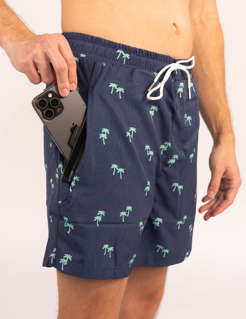 Load image into Gallery viewer, Waterproof Swim Shorts With A Waterproof Pocket
