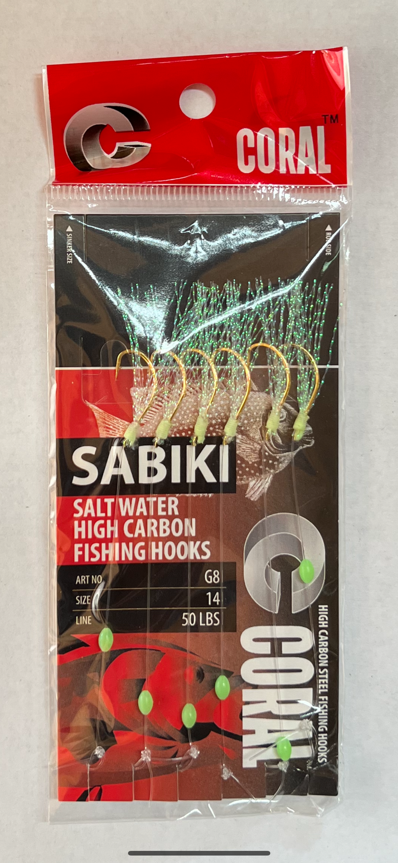 Load image into Gallery viewer, Coral Sabiki Rigs
