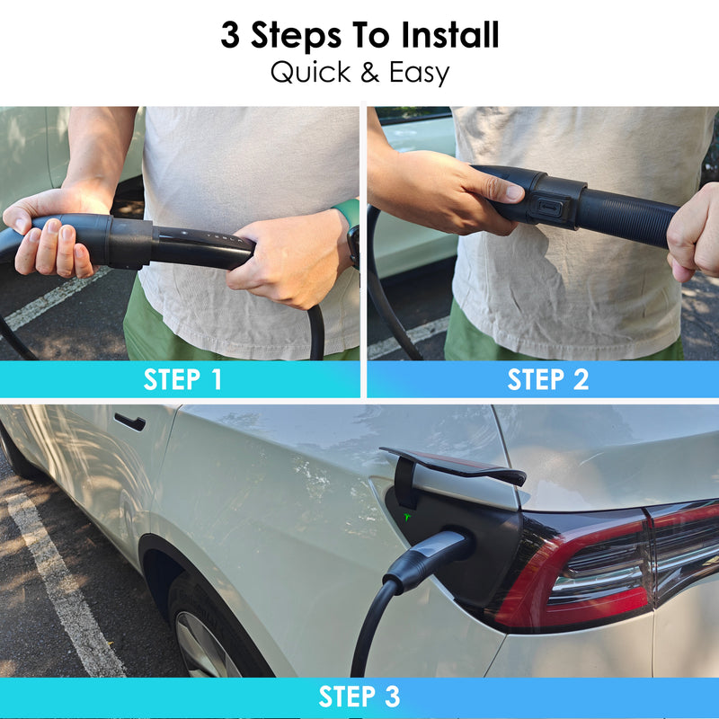 Load image into Gallery viewer, Rexing 48A Tesla Extension Cord
